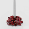 Coroa Flores Natal para Vela